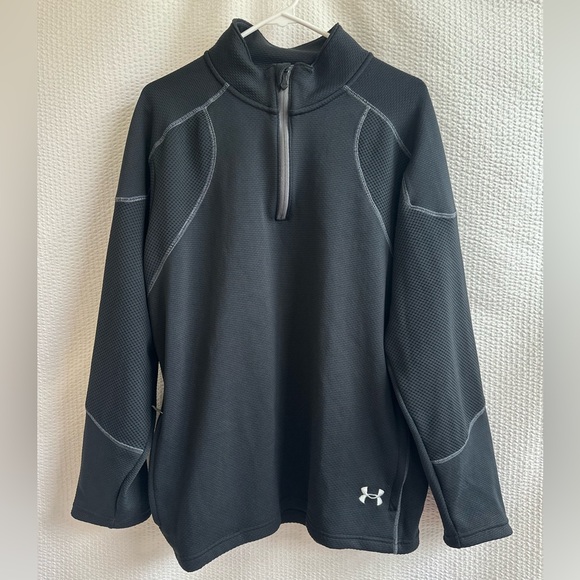 Under Armour Other - Under Armour Men's Black Quarter Zip Pullover Shirt Size: XL